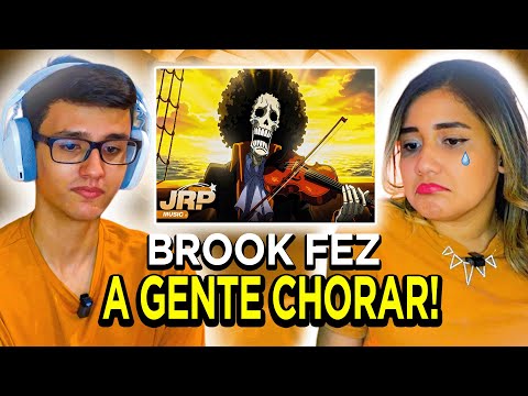 BROOK FEZ A GENTE CHORAR! 😭💔 ♪ Fantasma | Brook (One Piece) JRP - ÁLVARO & MANU REACT