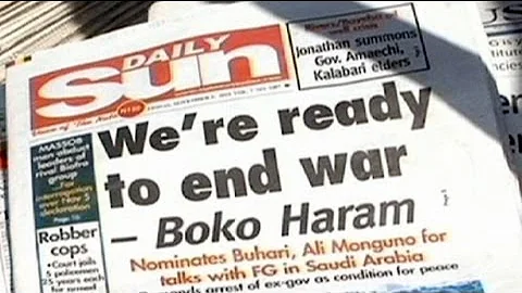 Nigeria: Boko Haram call for peace with conditions