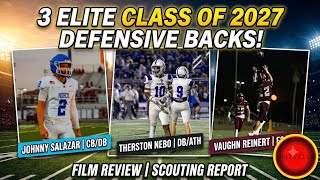 3 Sleepers College Scouts Are Missing | 2027 Defensive Back Film Review 3 Sleepers College Scouts Are Missing | 2027 Defensive Back Film Review