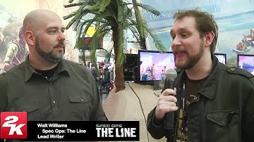 2K Games PAX East 2012 - Walt Williams Interview - Lead Writer Spec Ops The Line