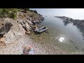 Landing on the beach