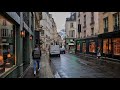 🇫🇷rainy day walk in Paris live streaming 12/01/2021