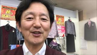 中高年のファッション　コート・ジャケット　婦人服　栃木・足利