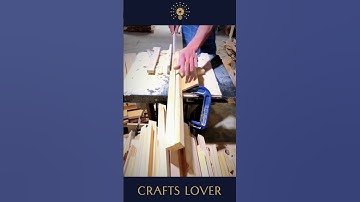 A triangular slat cutting device #shorts #satisfying