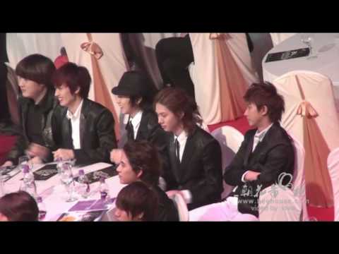 [Fancam] 091210 Golden Disk Awards Heechul Hangeng 3 Gee