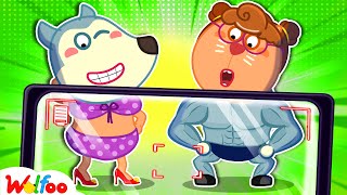 Body Switch Up! Wolfoo Accidentally Switched Bodies for 24 Hours | Kids Cartoon | Wolfoo Wolrd