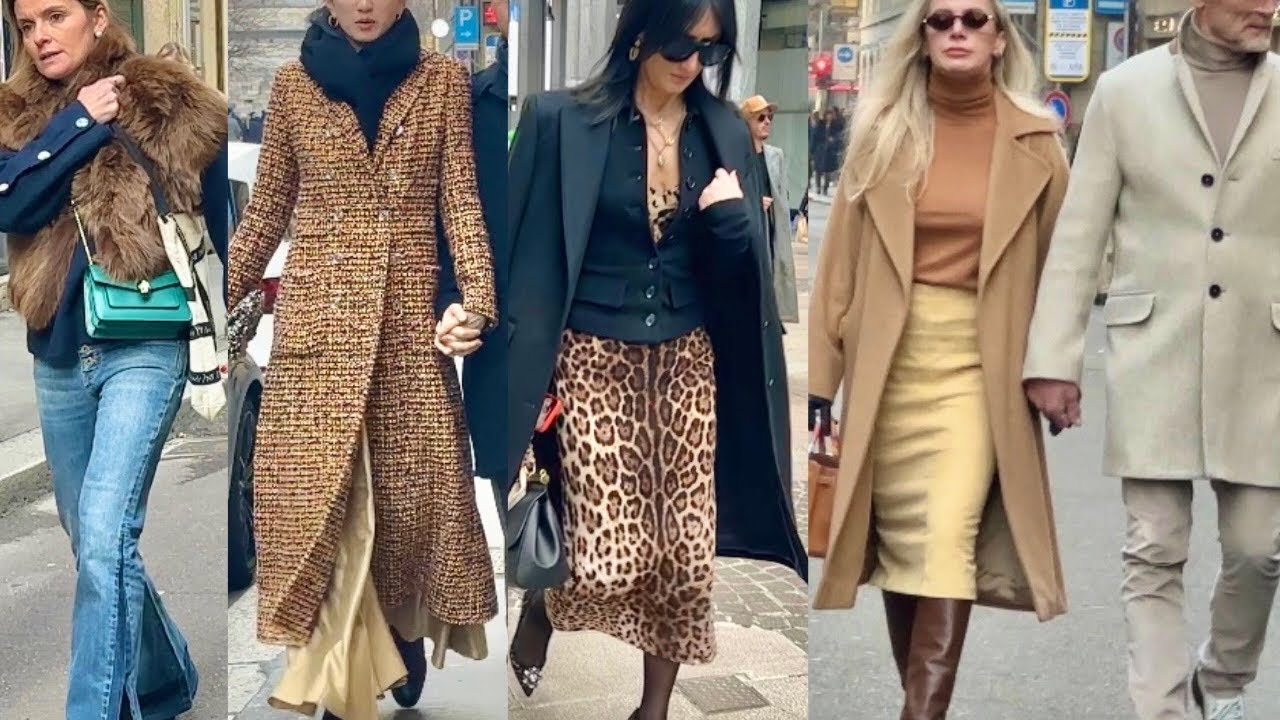 ☀️12° WHAT TO WEAR IN FEBRUARY IN ITALY  2026 🇮🇹 MILAN WINDOW SHOPPING & STREET STYLE 