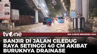 Download lagu Hujan Semalaman Sebabkan Ruas Jalan Ciledug Raya Banjir | AKIP tvOne
