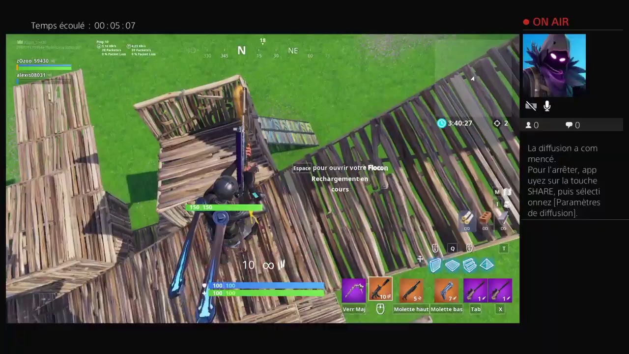 s amacliorer a fortnite ps4 - fortnite fr live fortnite ps4 on tente de s ameliorer en clavier souris  fortnite fr live fortnite ps4 on tente de s ameliorer en clavier souris - s amacliorer a fortnite ps4