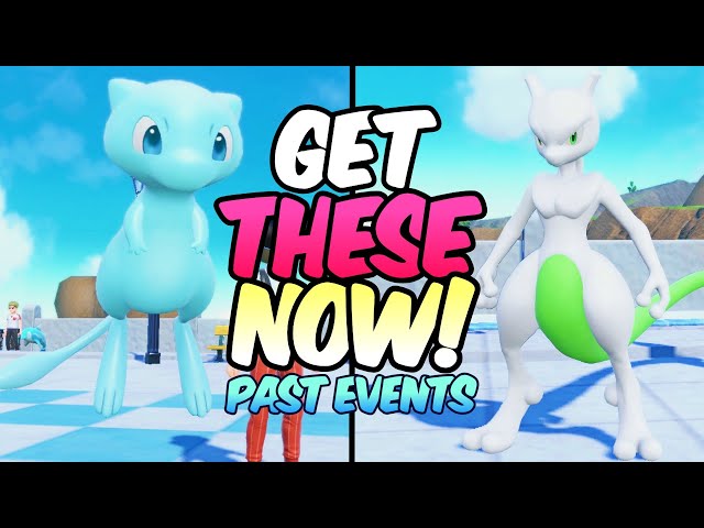 Get Mew And Mewtwo In Pokémon Scarlet And Violet Through Special