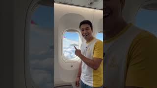 Emirates airoplane exploring #fullfuntime #aviation #flight #travelvlog #travel#luxury