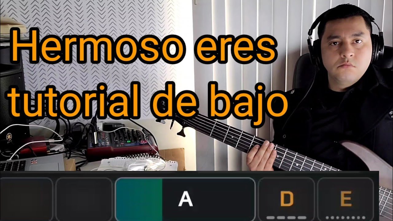 Marcos Witt/Hermoso eres/Tutorial de bajo electrico