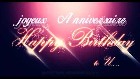 Joyeux Anniversaire Hd