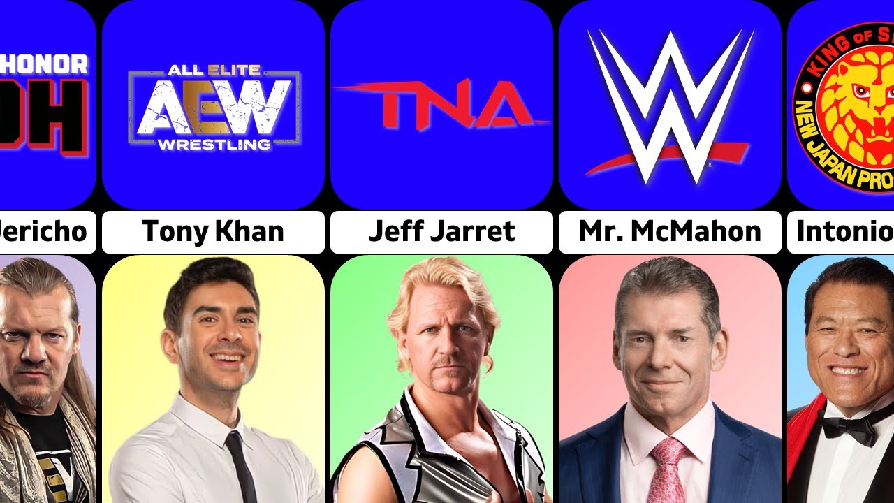 Founder of Different Wrestling Companies YouTube
