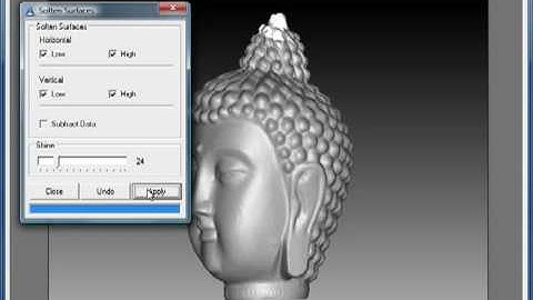 Soften Surfaces in TriAngles 3D Builder