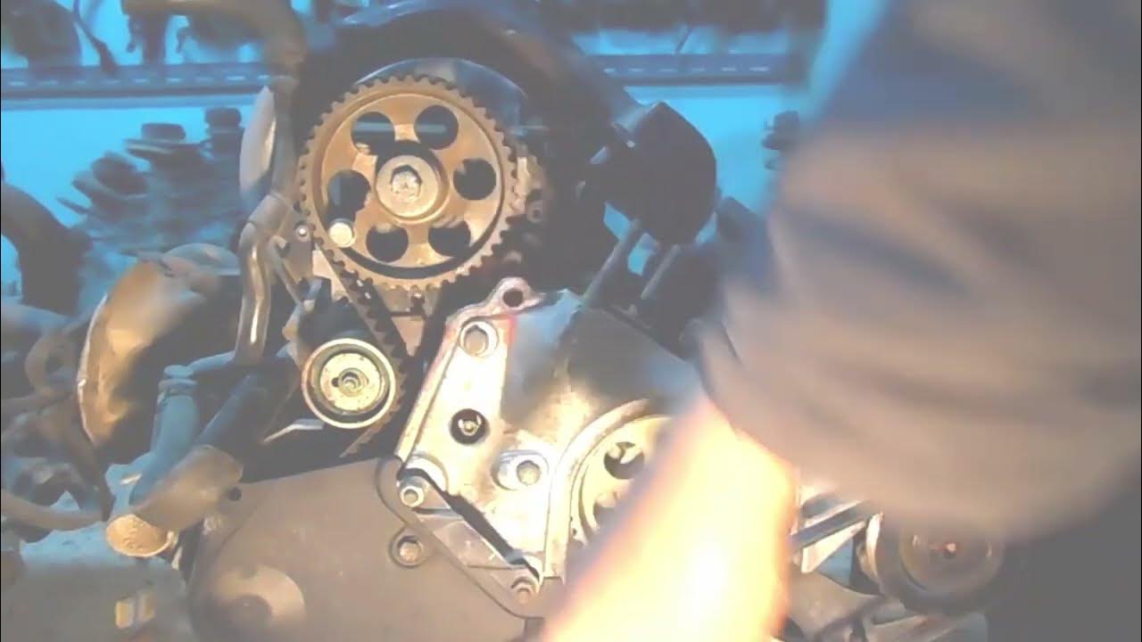 Comment caler une courroie de Distribution moteur Peugeot 2.1 TD 110 Cv