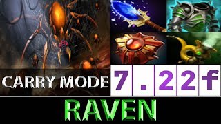 Raven [Broodmother] Full Hard Carry Mode 27 Kills ► Dota 2 7.22f