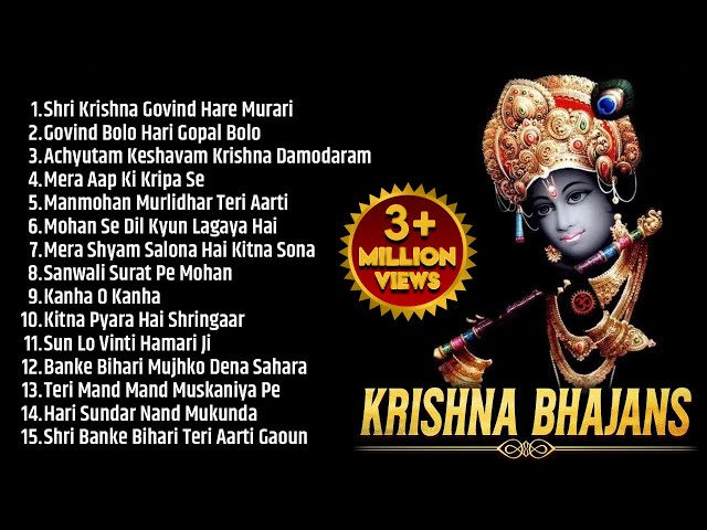 Nonstop Shri Krishna Bhajans | Bhakti Song | Krishna Songs | Kanha Ji Ke Bhajan | Krishna Bhajans class=