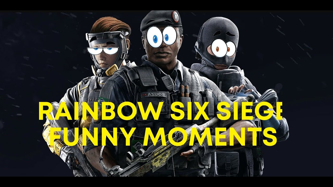 Rainbow Six Siege Funny Moment Compilation w/Kyle & Robin - YouTube