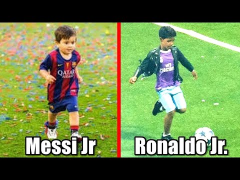 CRISTIANO RONALDO JR VS THIAGO MESSI … CHI HA PIÙ POSSIBILITÀ DI SUCCEDERE AL PADRE ?