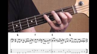 Video thumbnail of "VIDEO 02 Blues in C major with blue notes"