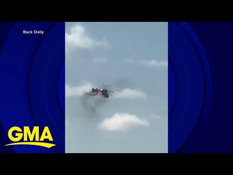 2 killed in fire rescue helicopter crash in Florida l GMA