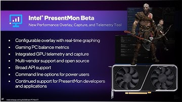 Intel PresentMon Performance Analysis Tool on RTX 3060 Ti, God Of War 2018