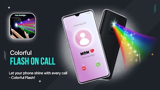 Flashlight : Flash On Call and Color screen and flash light  to notify you for incoming calls screenshot 3