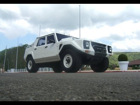 HD) Lamborghini LM002 - Insane Ride & Backfire !!! - YouTube