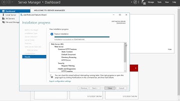How to install IIS on windows virtual machine