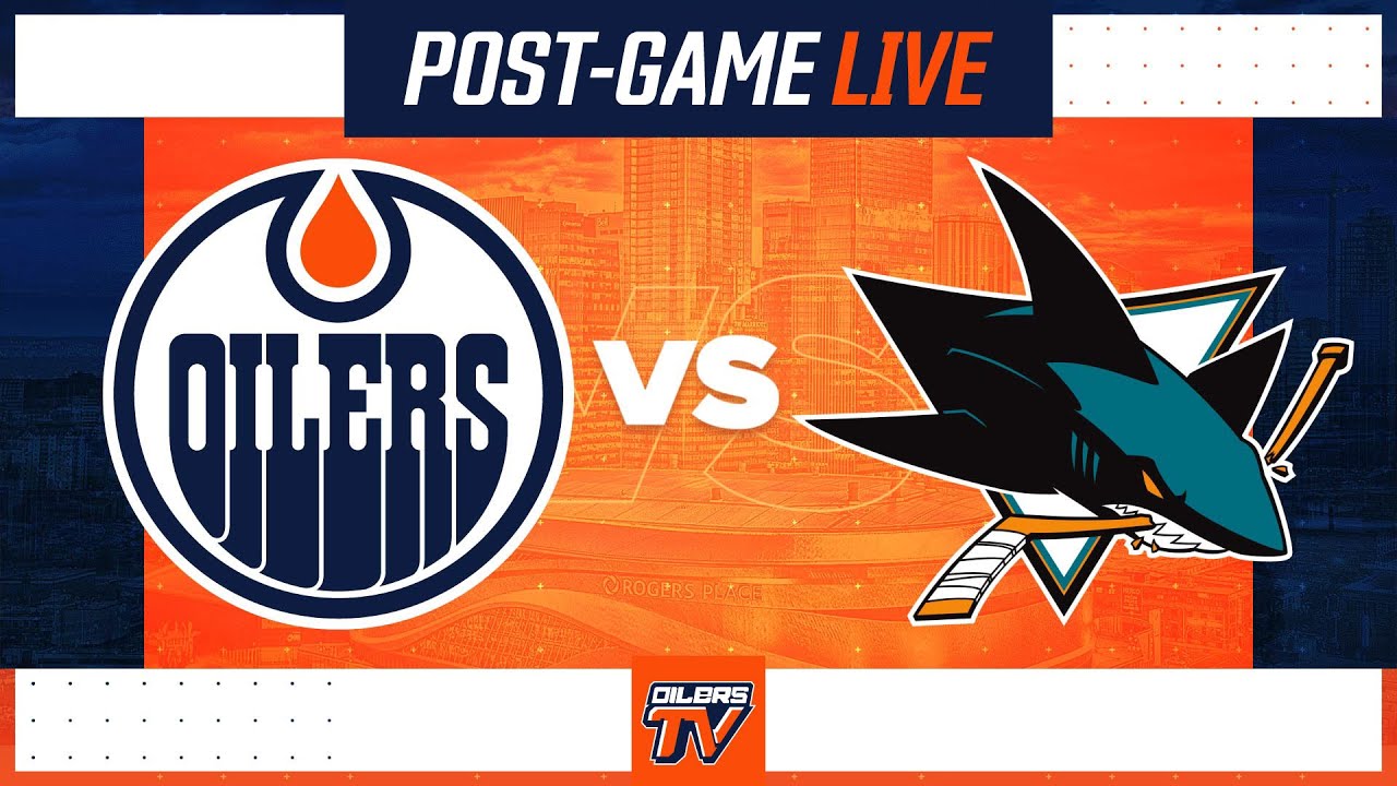 Edmonton Oilers vs San Jose Sharks