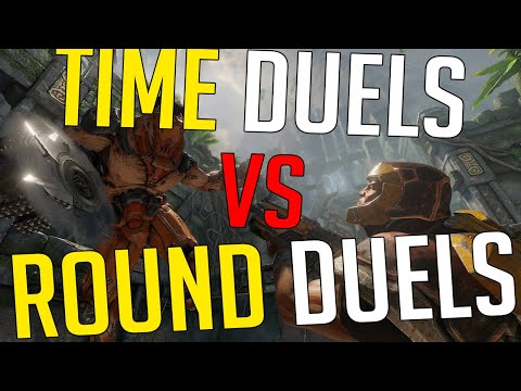 Quake Champions Time Duels Vs. Round Duels | Quake Pros like Time Duels BETTER!