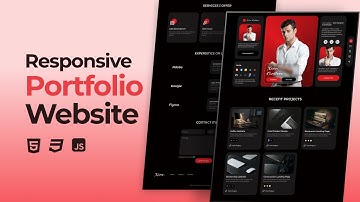 Responsive Portfolio Website Using HTML CSS And JavaScript