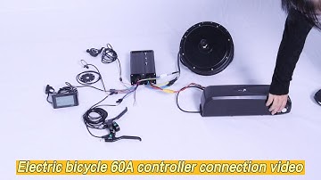 Electric bicycle YF-60A controller connection video