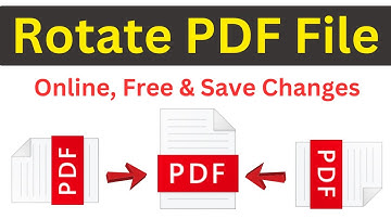 How To Rotate PDF File Online And Save Permanently | Rotate PDF Page For Free | Rotate PDF Document