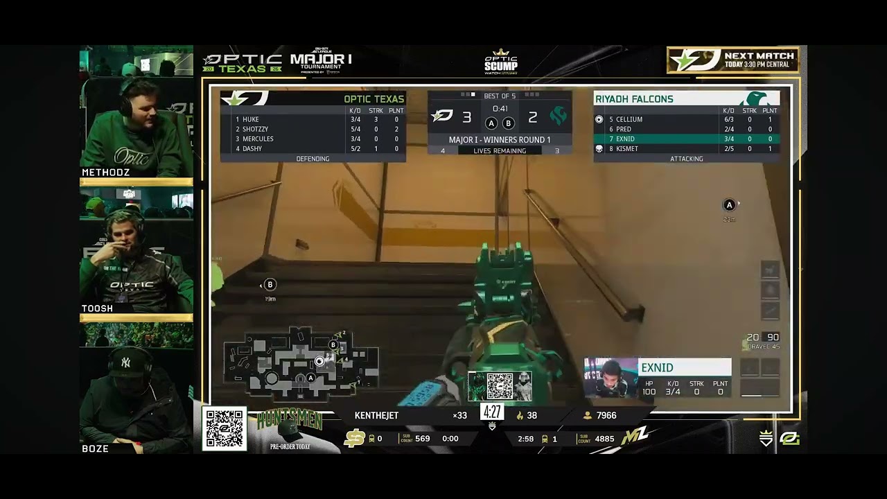 FLACON EXNID Choke Up Against OpTicTexas. #codleague - YouTube