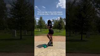 Cardio Mini Stepper Workout with Resistance Bands #exercise #motivation #weightloss #shorts