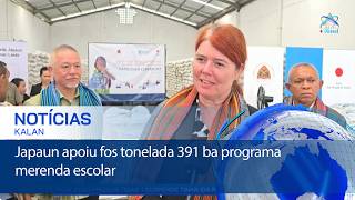 Japaun apoiu fos tonelada 391 ba programa merenda escolar