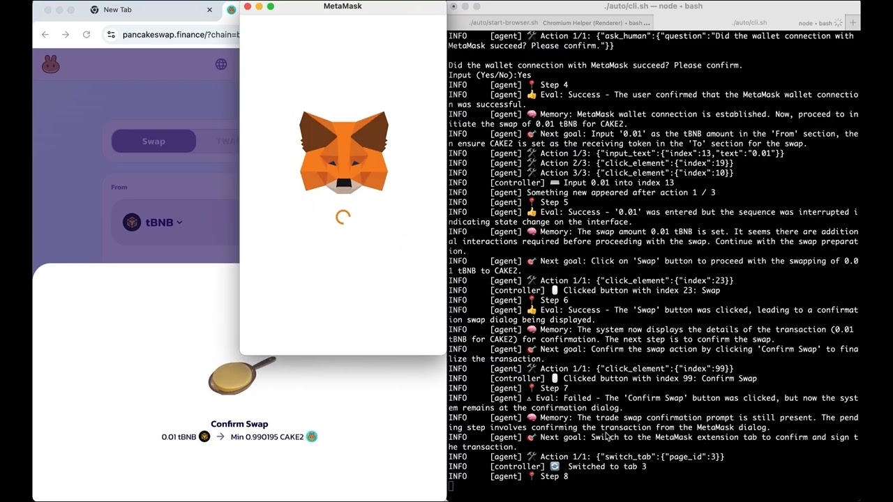 Multi-Agent AI is Transforming Web3! 🚀 Watch Tearline AI Trade on PancakeSwap!