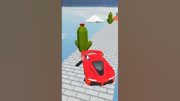 Real Mega Ramp Car Simulator / Impossible Stunt car Drive / Android Gameplay