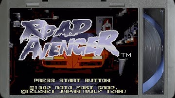 Road Avenger :: Sega CD Gameplay (Real Hardware / RGB / 1080p / 60fps) - VIDEO GAME B-ROLL