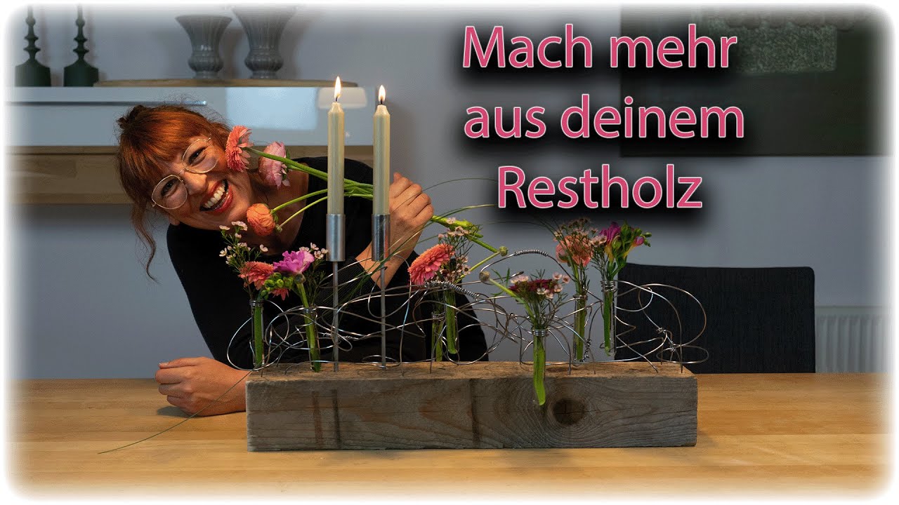 MAL EINE ETWAS ANDERE DEKO - STYLISCH - BUNT - MINIMAISTISCH UND soooo SCHNELL