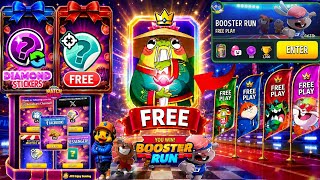 FREE Gift 🎁/ TRADE DIAMOND STICKERS/ FREE FROGGY FU 🐸: BOOSTER RUN~FREE PLAY BOOSTER AND PERKS 