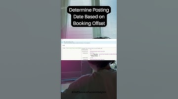 Determine Posting Date Based on Booking Offset