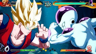 Goku &amp; Gohan vs. Freeza &amp; Majin Boo | Dragon Ball FighterZ [4K60FPS]