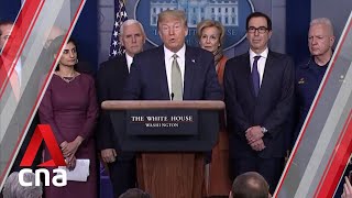 Covid-19 Trump Administration Unveils Trillion-Dollar Emergency Stimulus Package