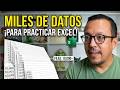 El truco que usan los profesionales para practicar Excel con datos reales