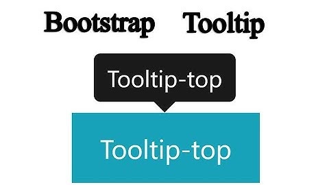 Bootstrap4 tooltip 2019