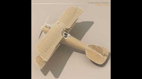 3D Model of Albatros D Va Jasta 26 Review