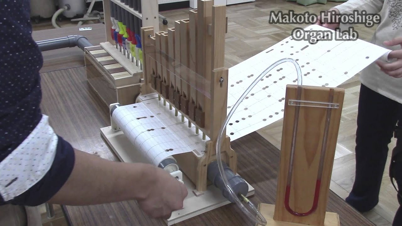 パンチカードオルガン : Punchcard Organ - YouTube